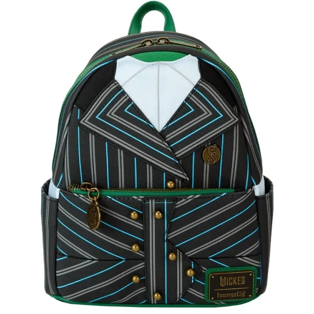 Loungefly Wicked Elphaba Shiz University Uniform Cosplay Mini Backpack